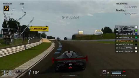 Gran Turismo 6 Walkthough Apricot Hill 20 Minutes Challenge Part 1