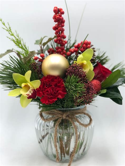 Christmas Arrangements Page 1 Contemporary Flowers