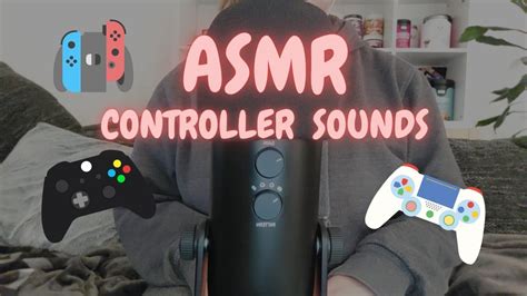 ASMR Controller Sounds W Blue Yeti Clicking Tapping Scratching No