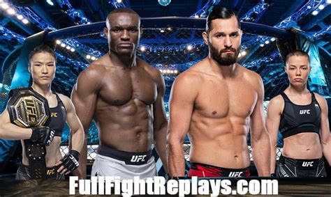 Watch Ufc Kamaru Usman Vs Jorge Masvidal April Full