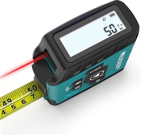 Amazon Mileseey Laser Tape Measure In Ft Laser Distance