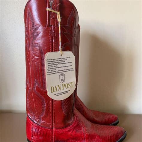 Dan Post Shoes Genuine Dan Post Lizard Cowboy Boots Poshmark