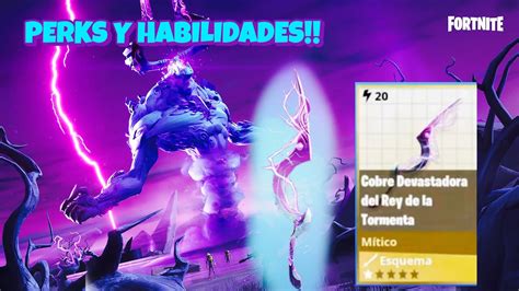 DEVASTADORA Del REY De La TORMENTA ESPADA MITICA Fortnite Salvar El