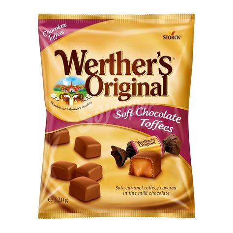 Werther S Original Caramelo Chocolate Toffee Bolsa 120 G