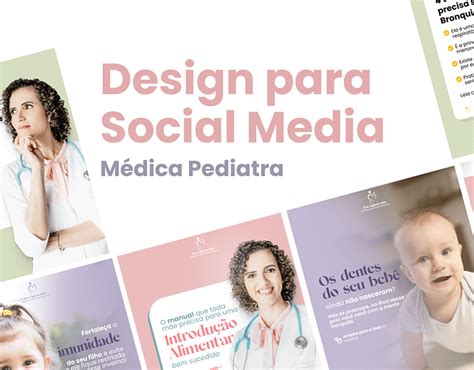 Design Para Social Media M Dica Pediatra On Behance