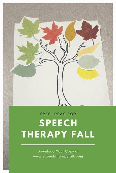 Speech Therapy Fall Activities Artofit