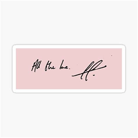 Harry Styles All The Love H Sticker Sticker By Onlyangel914 Redbubble