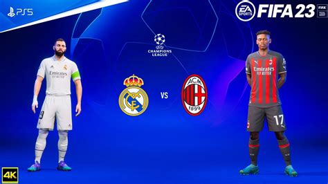 Fifa 23 Real Madrid Vs Milan Uefa Champions League 2223 Final