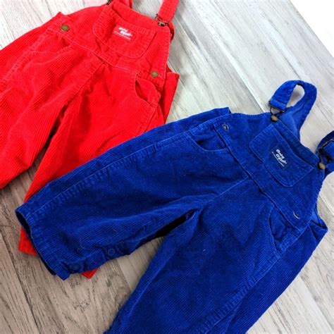 OshKosh B Gosh One Pieces 2 Pack Oshkosh Corduroy Overall 2m Poshmark