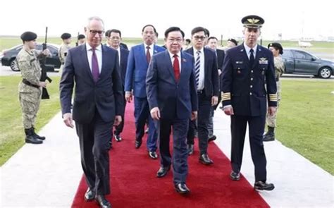 Na Chairman Vuong Dinh Hue Arrived In Montevideo Starting Official