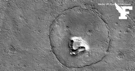 «un Ours Sur Mars La Nasa Publie Une Intrigante Photo De La Planète