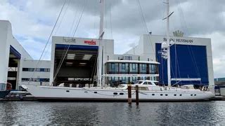 43m Royal Huisman ketch Juliet relaunched following hybrid conversion