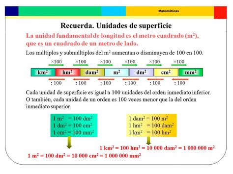 Tema 10 Y 11 Longitud Capacidad Masa Y Superficie 6º A Y 6º D