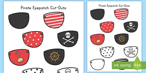 Pirate Eye Patch Craft