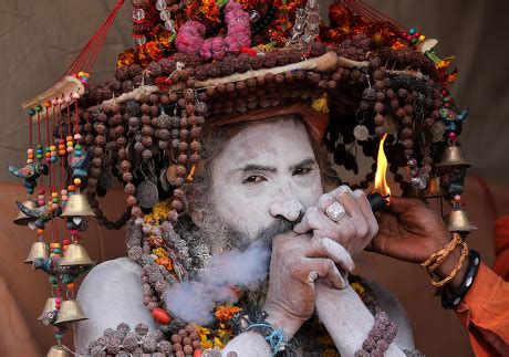 Indian Naga Sadhu Naked Holy Man Editorial Stock Photo Stock Image