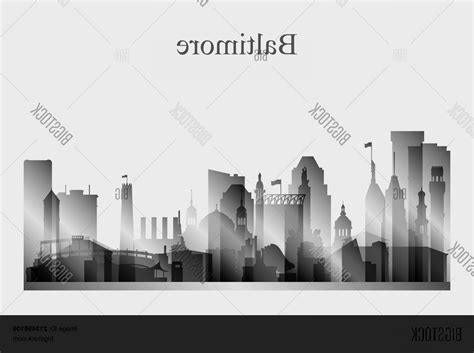 Baltimore Skyline Vector at Vectorified.com | Collection of Baltimore ...