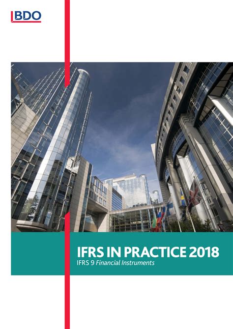 IFRS 9 BDO Ifrs 9 Implementation IFRS IN PRACTICE 2018 IFRS 9