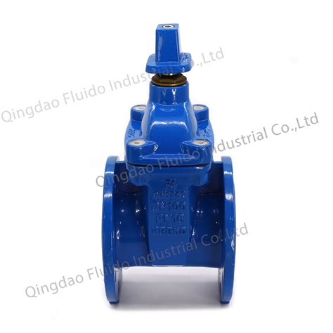 Din 3352 F4 F5 Ductile Iron Cast Iron Non Rising Stem Flanged Resilient