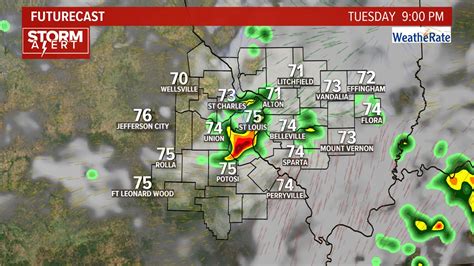 INTERACTIVE RADAR | Scattered storms tonight | ksdk.com