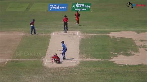 Kushal Malla Batting Nepal Vs Netherlands Final Match 50 Run 24 Ball