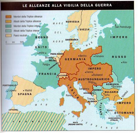 Cause Della Prima Guerra Mondiale Coggle Diagram