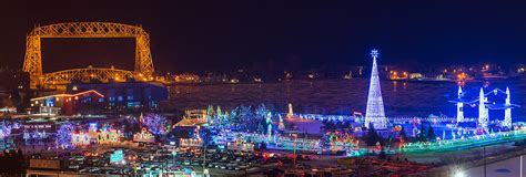 Duluth Christmas Lights Photograph by Paul Freidlund - Pixels