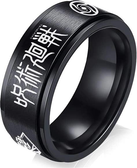 Antdear Jujutsu Kaisen Ring Anime Rings For Men India Ubuy