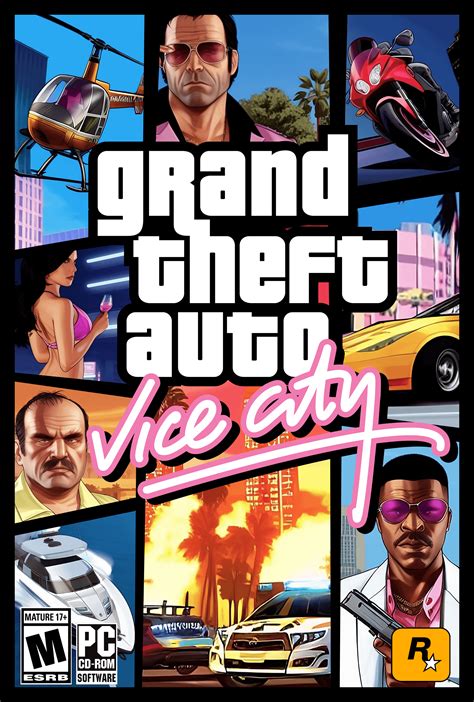 I Used The Ai To Stylize The Gta Vice City Poster In Gta V Style How