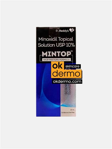 Mintop Minoxidil Hair Regrowth Solution OKDERMO Skin Care