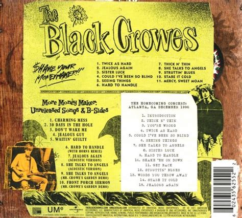 The Black Crowes Shake Your Money Maker 3 CD Deluxe Edition The