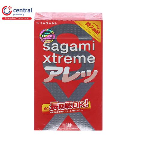 [CHÍNH HÃNG] Bao cao su Sagami Xtreme Feel Long Kéo dài thời gian