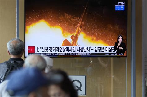 North Korea Successfully Tests New Long Range Cruise Missiles Daily Sabah