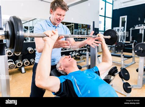 Older People Lifting Weights Hi Res Stock Photography And Images Alamy