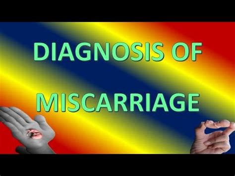 Diagnostic Tests For Recurrent Miscarriage Rcog Guideline About