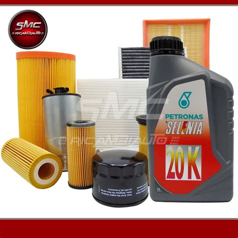 KIT TAGLIANDO 3 FILTRI MISTI 4LT OLIO SELENIA 10W40 FIAT PANDA 1 1 1