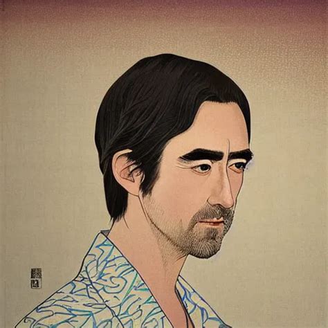 Lee Pace Portrait By Ikenaga Yasunari And Ayana Stable Diffusion