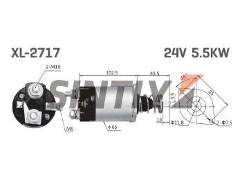 Hino Starter Solenoid Switch Suppliers Factory Manufacturers In China