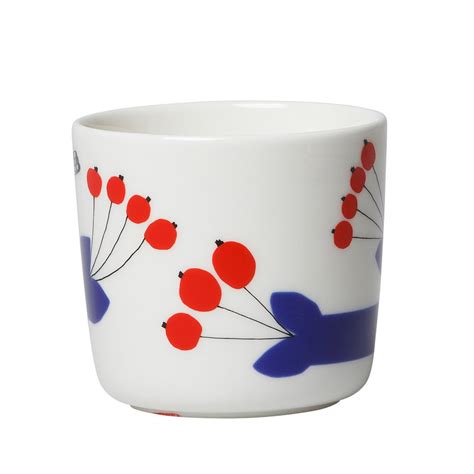 Marimekko Oiva Pakkanen Coffee Cup 2 Pcs Without A Handle Finnish