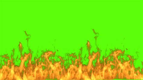 Flames Green Screen Animation Youtube