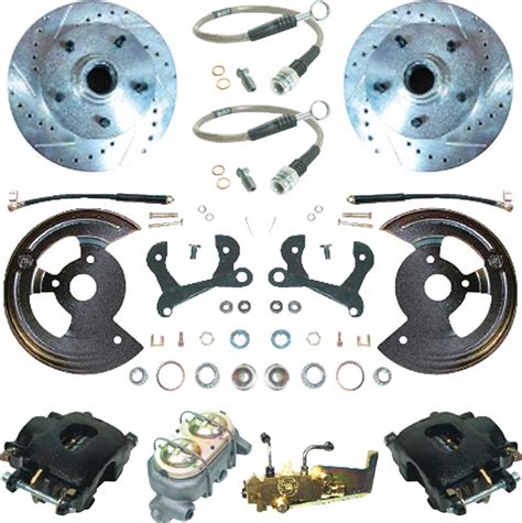 1955 1957 Chevrolet Bel Air Parts Brakes Brake Conversion Kits Drum To Disc Front Brakes