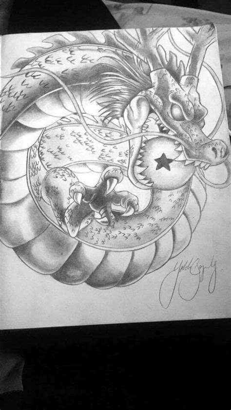 Dragon Ball Z Shenron Drawing