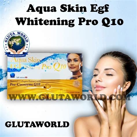 Aqua Skin Egf Whitening Pro Q Injection Packaging Type Box At Rs