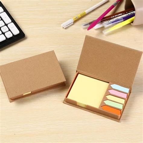 Note Adhesive Coffee Color Mini Ensemble De Notes Autocollantes