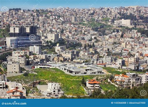 Panoramic View of Nazareth, Galilee, Israel Editorial Stock Photo ...