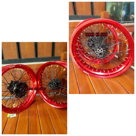 Jual Velg Set Tanpa Ban Supermoto Crf L Velg Warna Bisa