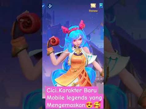 Karakter Baru Mobile Legends Mobilelegends Mobilegame Gabut YouTube