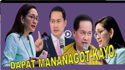 NANAWAGAN SI SEN HONTIVEROS KAY QUIBOLOY NA HUMARAP NA SA PAGDINIG NG