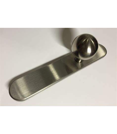 Poignée bouton fixe rond 50 mm inox brossé Poignée bouton fixe