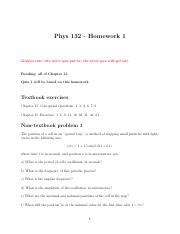 Hw Pdf Phys Homework Golden Rule The More You Put In The