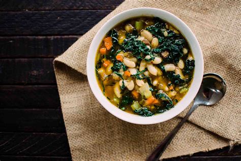 Kale and White Bean Soup - Nourished Kitchen